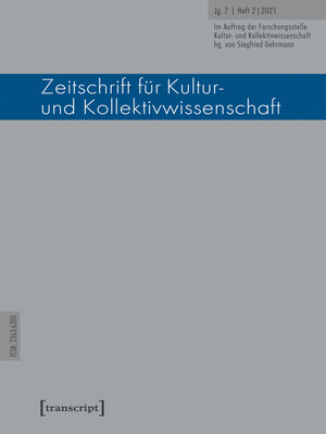 cover image of Zeitschrift für Kultur- und Kollektivwissenschaft